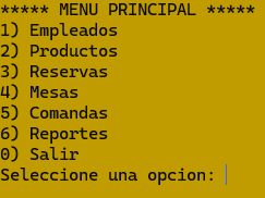 Sistema de Gestión de Restaurante